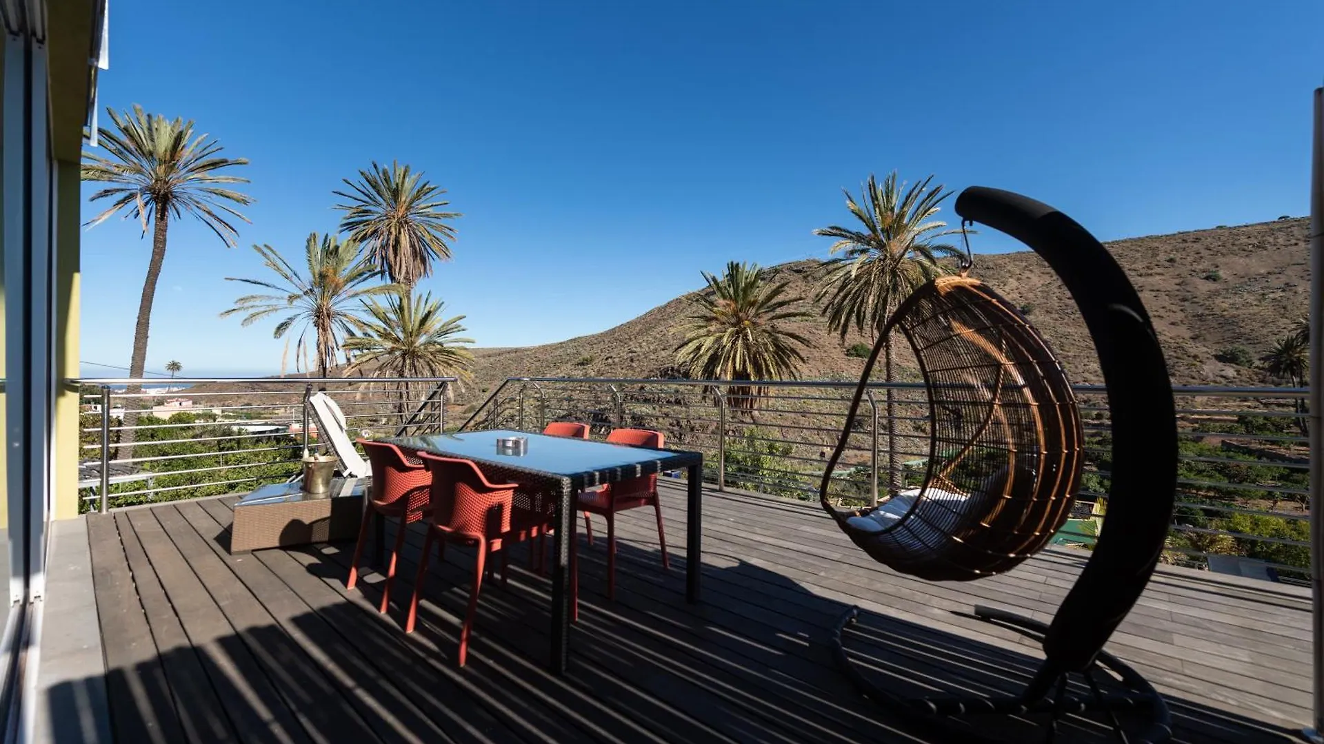 Апартаменты Finca Oasis Holidays & Health - Apartamentos Con Terraza Y Solarium Тельде